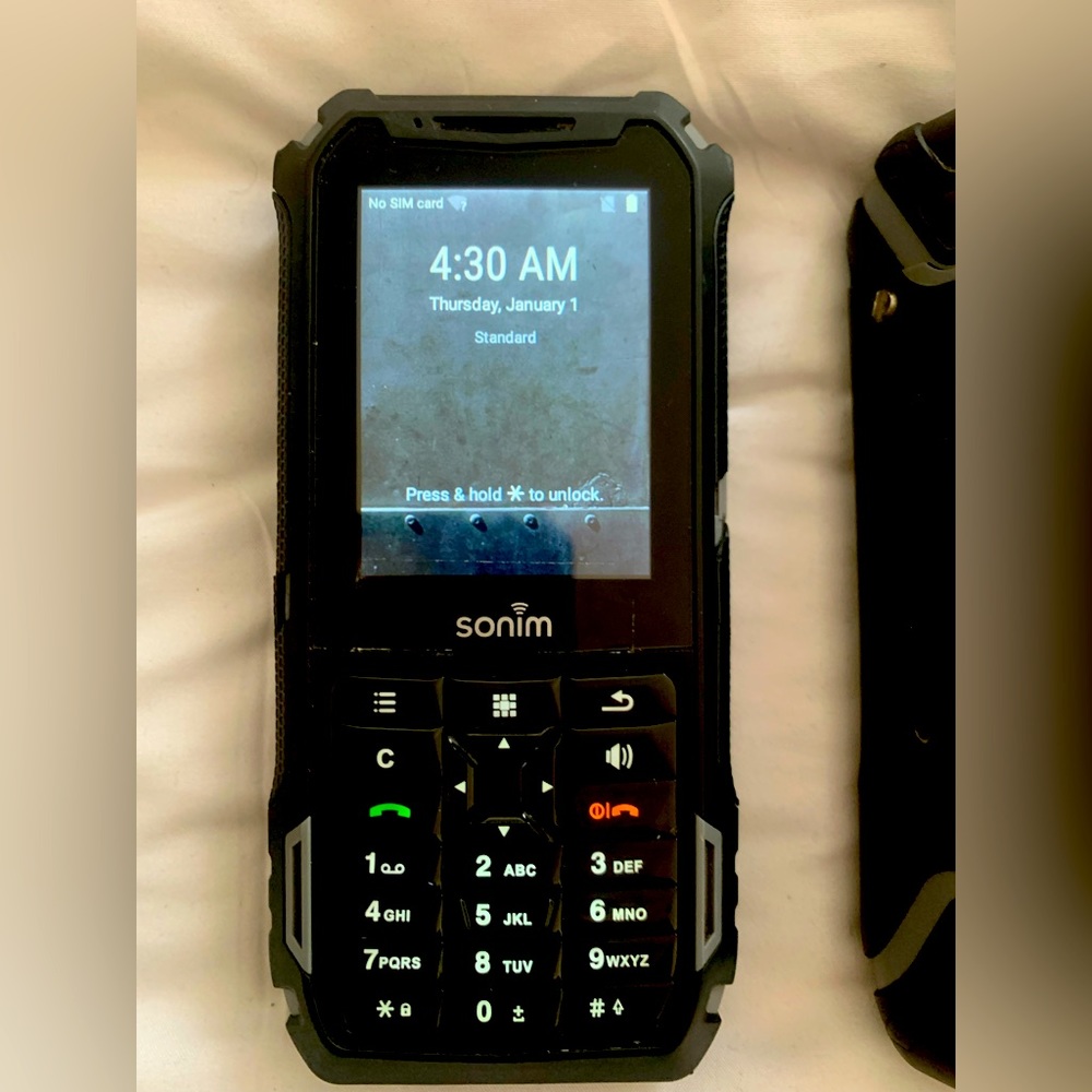 Sonim XP5s XP5800 Dual SIM 16GB Rugged Black Smartphone for  ATT